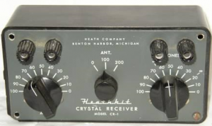 heathkit cr 1 crystal radio manual