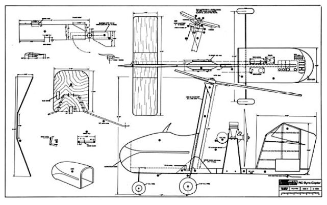 RC Gyrocopter free plans on outerzone.co.uk